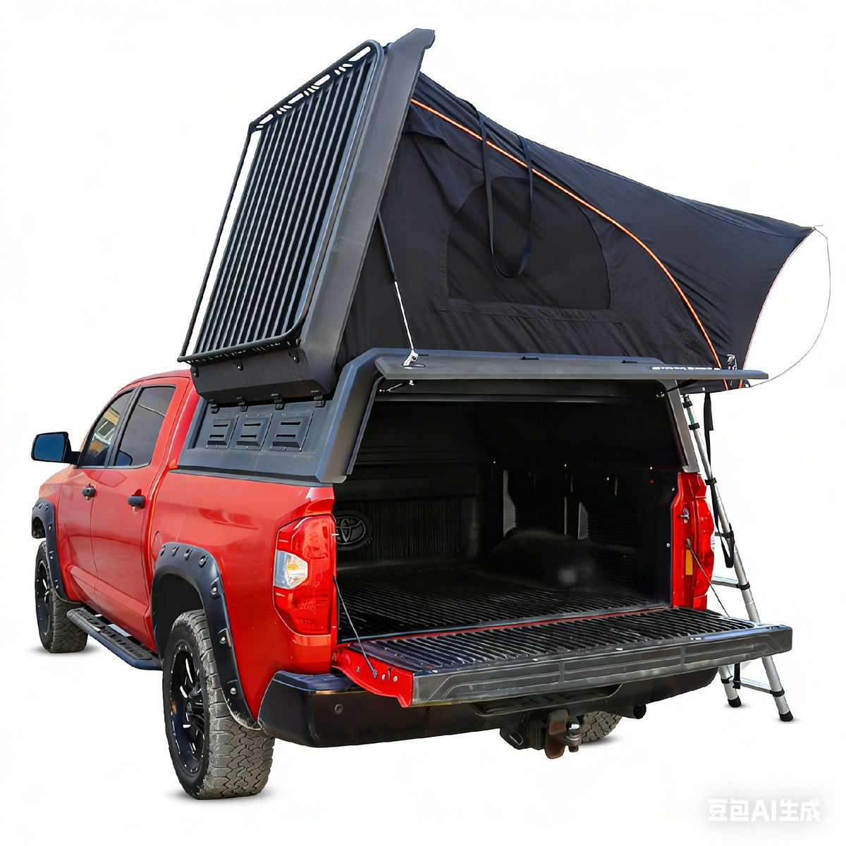 Skygii Hidden Truck Pickup Canopy Tent - Easy Install for Camping Enthusiasts