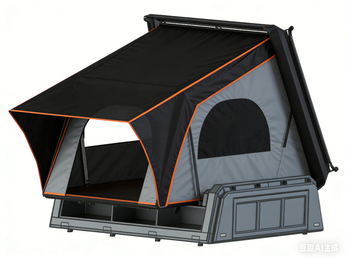 Skygii Hidden Truck Pickup Canopy Tent - Easy Install for Camping Enthusiasts