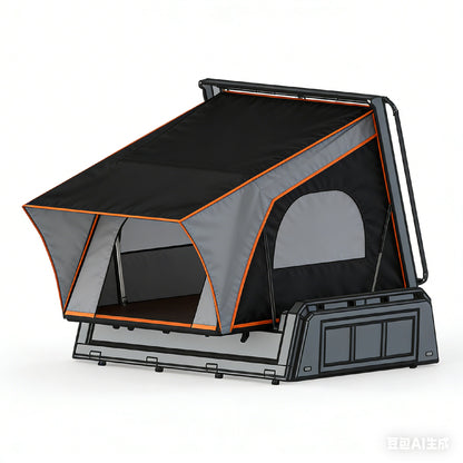 Skygii Hidden Truck Pickup Canopy Tent - Easy Install for Camping Enthusiasts