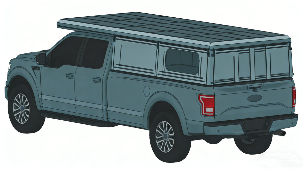 Skygii Truck Pickup Canopy Tent - All Weather for Overlanding & Off-Road Adventures