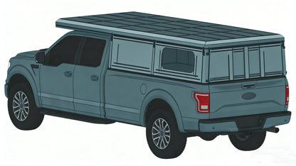 Skygii Truck Pickup Canopy Tent - All Weather for Overlanding & Off-Road Adventures