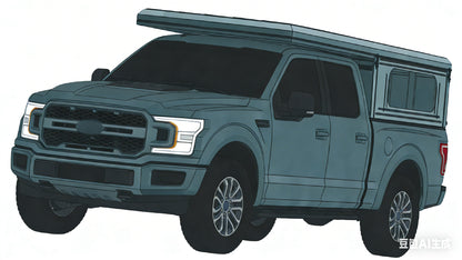 Skygii Truck Pickup Canopy Tent - All Weather for Overlanding & Off-Road Adventures